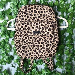 NWT Vera Bradley leopard print mini backpack. Discounted print